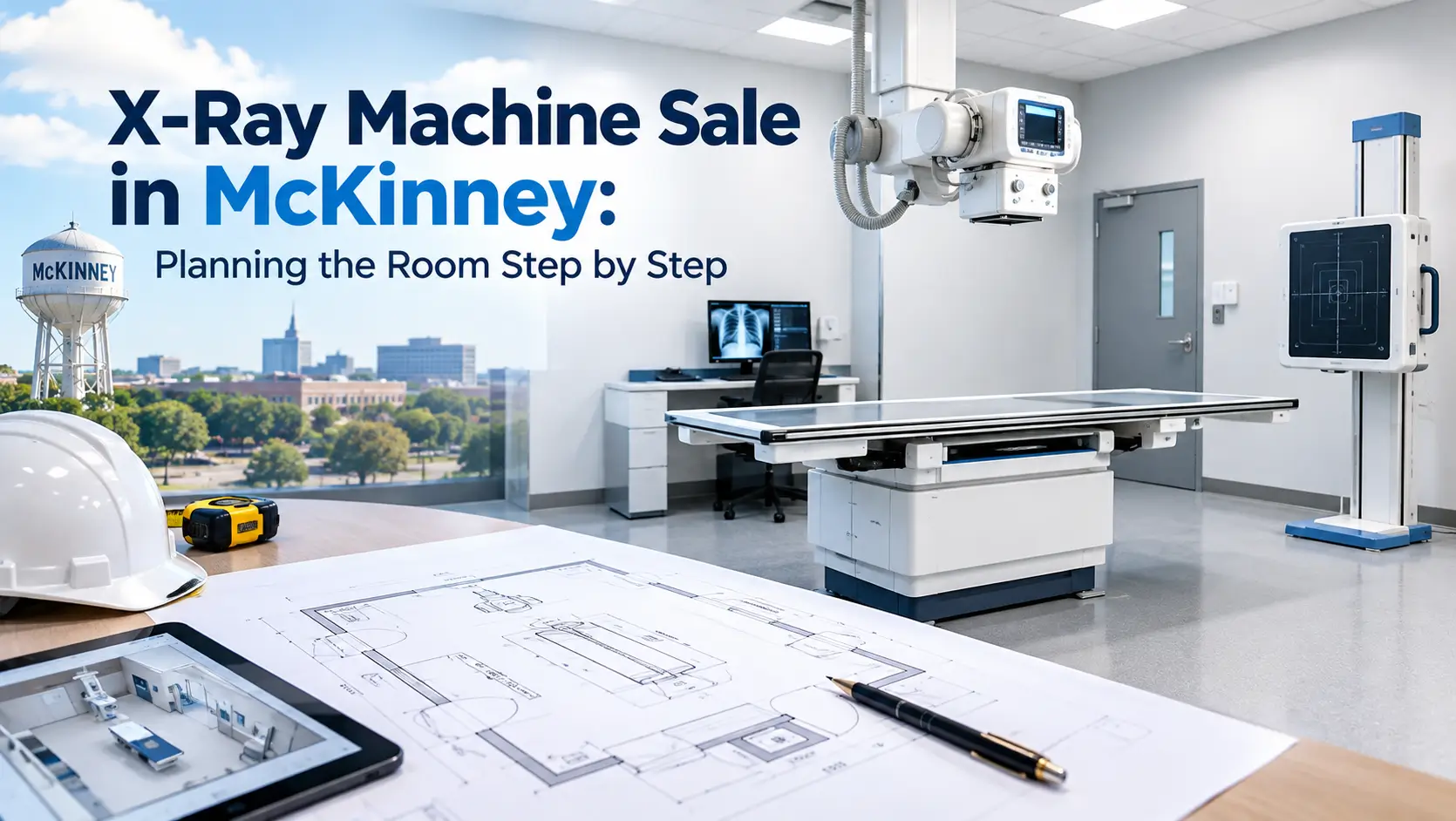 X-Ray Machine Sale in McKinney: Planning the Room Step by Step